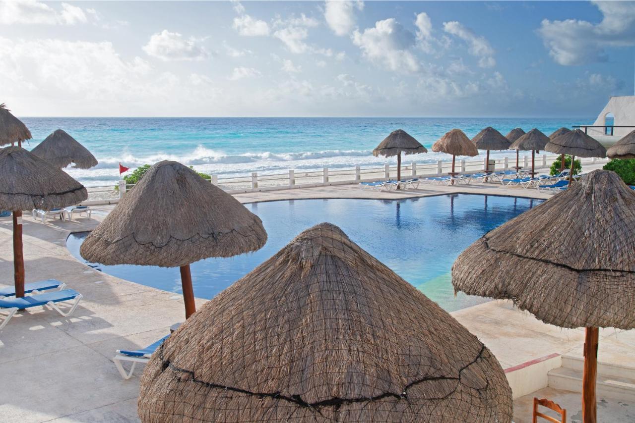 Апартаменты Cozy Ocean Front Penthouse At Marlin Beach Канкун Экстерьер фото