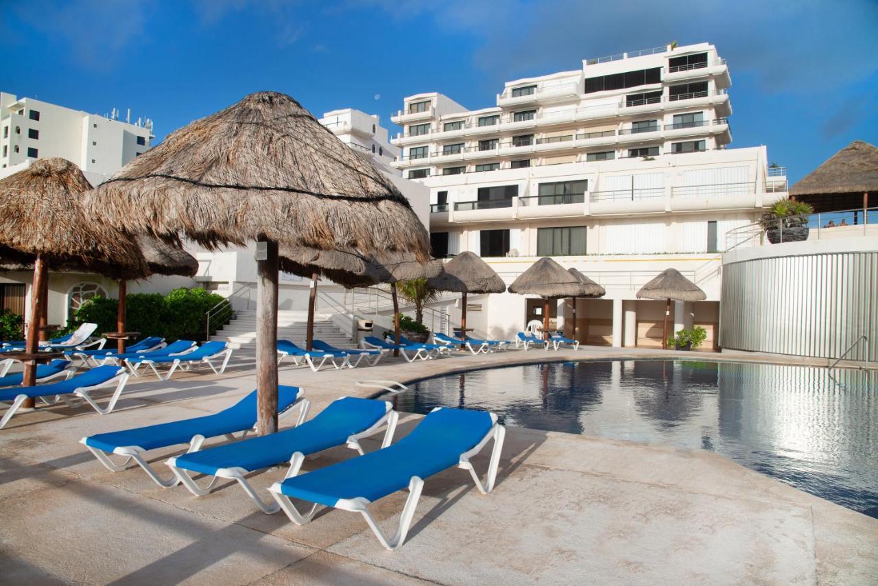 Апартаменты Cozy Ocean Front Penthouse At Marlin Beach Канкун Экстерьер фото